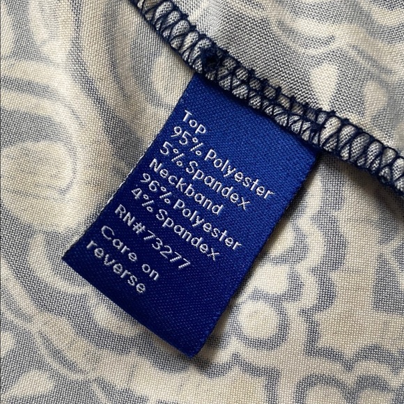 APT 9 Sleeveless Print Top Women's Size Petite Large - Picture 9 of 11